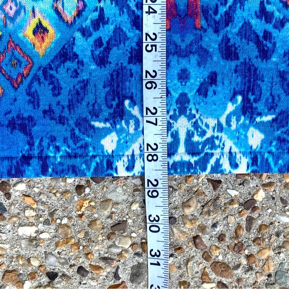 Chico's Ikat Sleeveless Light Knit Abstract  Tank Size XL 3 - Picture 6 of 7